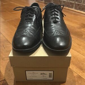 Cole Haan Williams Wingtip ll,  Men's, Black Leather